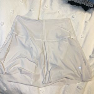 White lululemon skirt